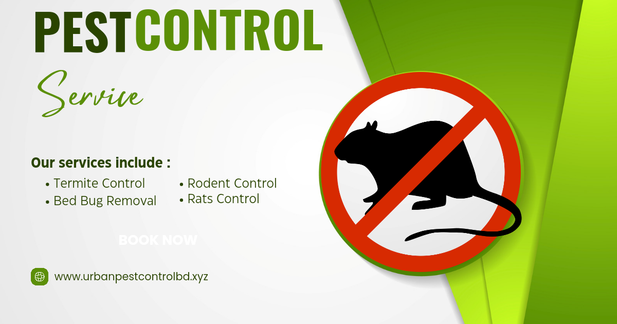 Read more about the article PEST CONTROL SERVICE IN DHAKA CITY